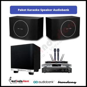 Paket Karaoke Speaker Audiobank | No Touchscreen